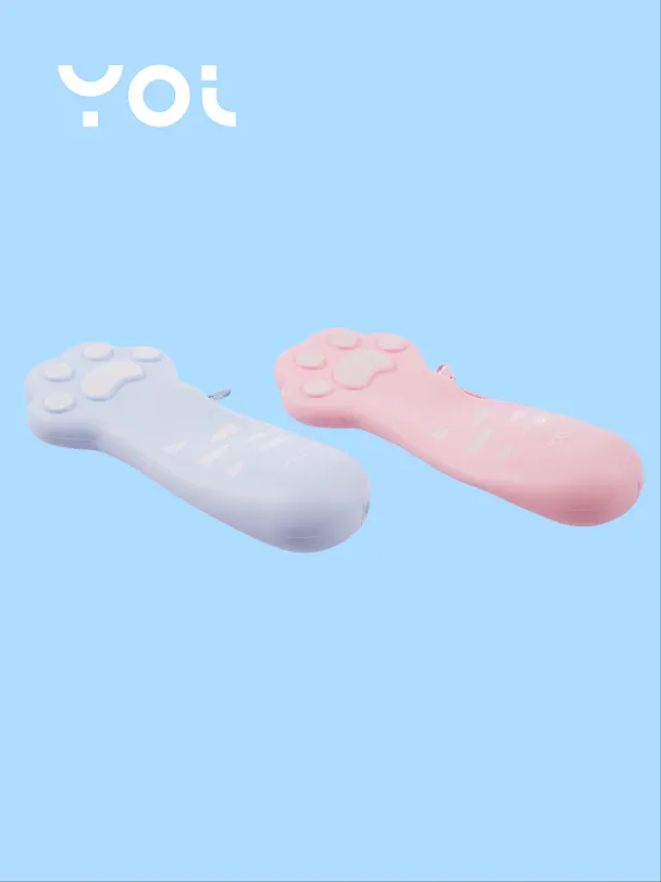 Пенал-косметичка "The cat's paw" силикон, ассорти, Yoi 3079008 — 2