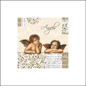 Салфетки Maki бум. сервиров. Ангелы (SLOG002801) (33х33) (20шт) (3сл)
