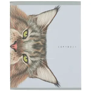Тетрадь в клетку Unnika, "Кошачий взгляд", 96 листов, в ассортименте