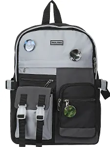 Рюкзак "Монохром" 1 отделение, 40*28*13 см, значки в комплекте