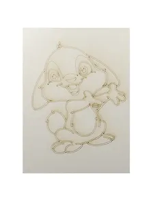 Трафарет Кролик (А5) (521) (упаковка)