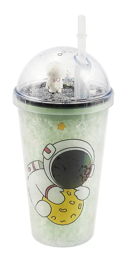 Стакан с крышкой Космонавт (пластик) (450мл) (12-16064-TER18) 3020054 — 1