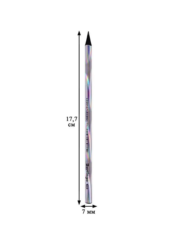 Карандаш чернографитный «Starlight», Berlingo, HB 250187 — 2