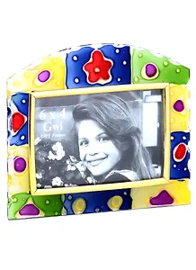 Фоторамка, Ольдена,  "Цветы", 18х23 (10х15), стекло, витраж