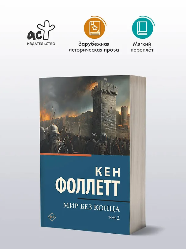 Книга Мир без конца [В 2 т.] Том 2 (Кен Фоллетт) — 4