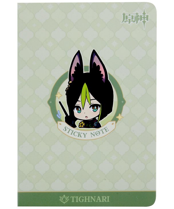 Блоки для записей 04шт "Chibi Expression Tighnari" диспенсер-книжка 3047494 — 1
