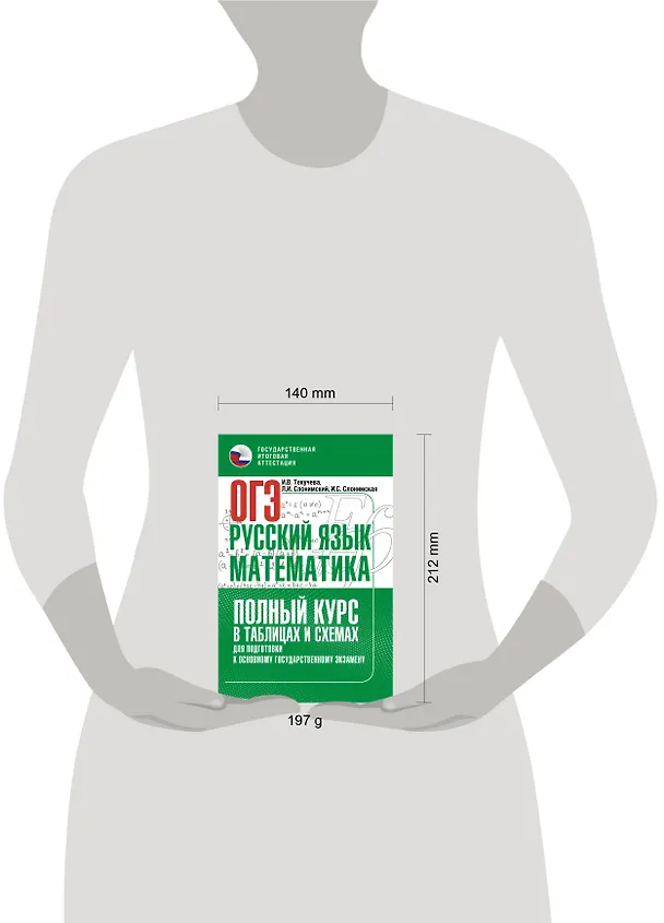 Книга ОГЭ. Русский язык и Математика. Полный курс в таблицах и схемах для подготовки к ОГЭ (Лев Слонимский, Ирина Текучева, Ирина Слонимская) — 12