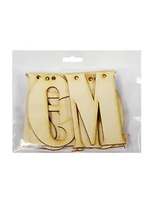 Гирлянда С Новым годом (2150231) (игрушка из дерева) (упаковка)