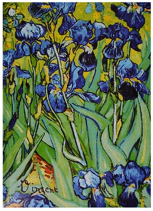 Блокнот Art World Винсент Ван Гог "Ирисы" 2508607