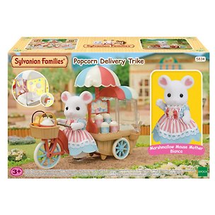 Игровой набор «Трёхколесный велосипед для доставки попкорна», Sylvanian Families 3128022