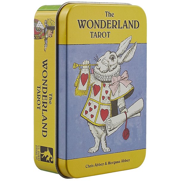 Книга Таро Аввалон, The Wonderland Tarot Таро Чудес (карты на англ. яз. в жестяной коробке) (ПИ) (С. Abbey) — 1