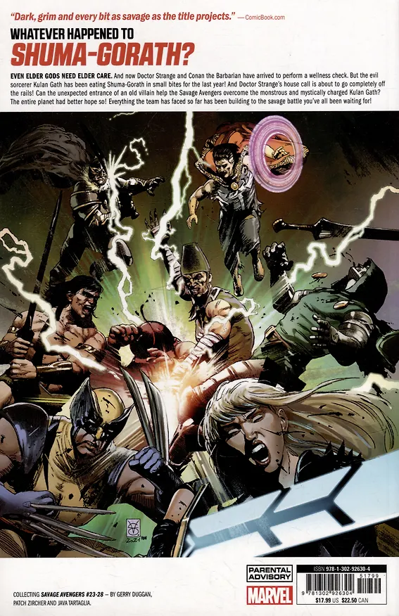 Книга Savage Avengers. Volume 5: The Defilement Of All Things By The Cannibal-Sorcerer Kulan Gath (Джерри Дагган) — 2