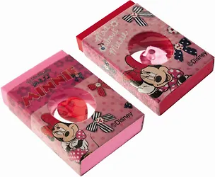 Ластик "Miss Minnie" розовый, со стразом, Disney 228344