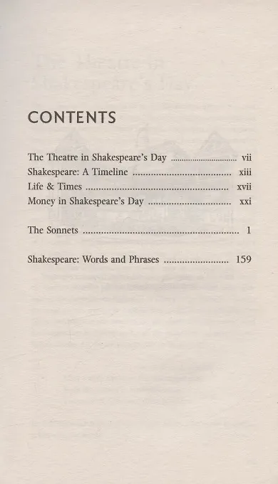 Книга Sonnets (Уильям Шекспир) — 2
