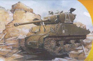 Модель, сборная, Dragon, Танк, M4A2(76)W, Red Army, 1:72 2304485 — 1