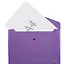 Папка-конверт А4 на кнопке "Matt Vivid" непрозр.пластик, фиолетовый, Erich Krause — 259667 — 2