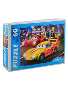 Пазл Гонщики Рыжий кот 60 элементов П60-8433