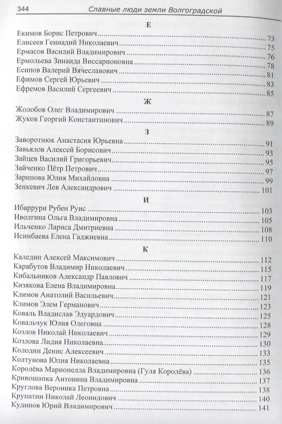 Книга Славные люди земли Волгоградской. Книга-справочник (Роза Энсани) — 3