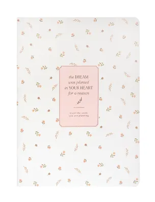 Тетрадь 48л кл. "April", белый, карт.обл., микротекстурирование, ламинация, скрепка 3077565