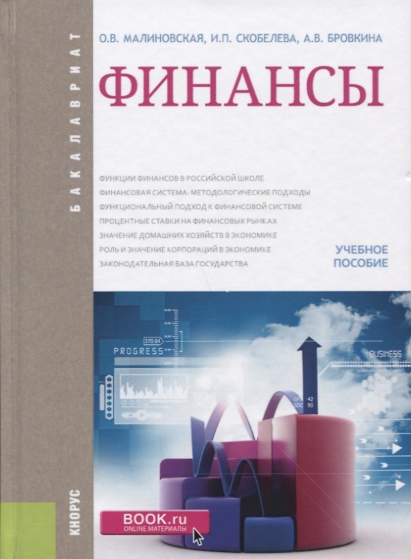 Книга Финансы (Бакалавриат) Малиновская () — 1