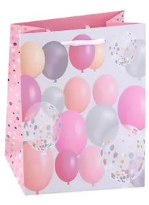 Пакет А5 23*18*10 "Pink balls" нейтр., бум.мат