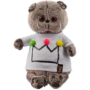 Мягкая игрушка Басик в футболке с короной (19 см) (Ks19-175) 2854989