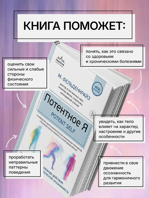 Книга Потентное Я. От привычки к свободе действия: трансформация через телесную осознанность (Моше Фельденкрайз) — 7