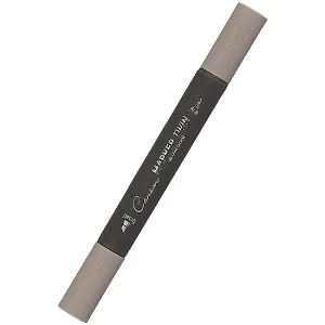 Маркер художественный "Сонет" теплый серый 6, двухсторон., тонк. и широк.долото, Сонет