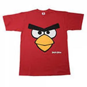 Angry Birds Футболка мужская с коротким рукавом (L, Красный) (TS56-RED) 2373011
