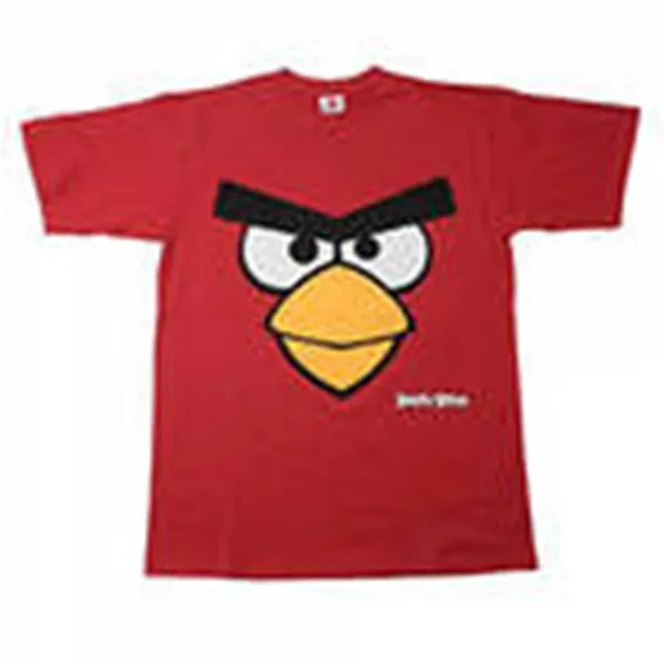 Angry Birds Футболка мужская с коротким рукавом (L, Красный) (TS56-RED) 2373011 — 1