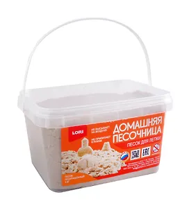Набор для творчества LORI. Радужный песок "Домашняя песочница"