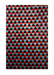 Decopatch Бумага для декопача Шестиугольники черные (FDA719) (20х719) (упаковка)