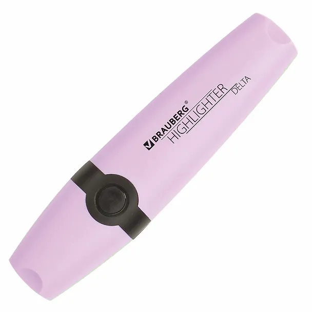 Текстовыделитель Brauberg, Delta Pastel, лавандовый 1-5 мм 2937342 — 7