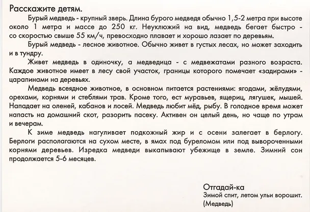Книга Животные наших лесов. Дидактические карточки для ознакомления с окружающим миром () — 5