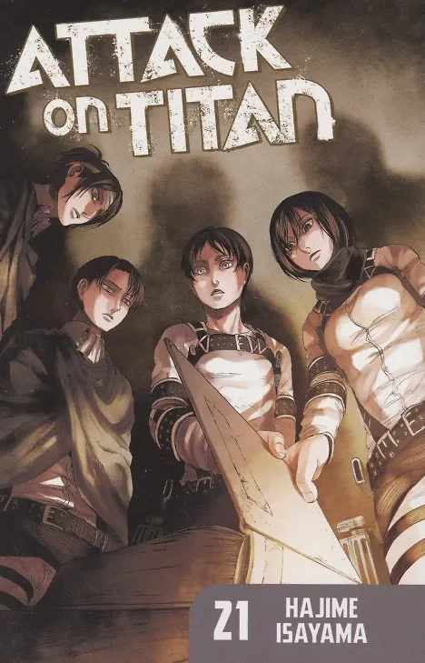 Книга Attack On Titan 21 (Хадзимэ Исаяма) — 1