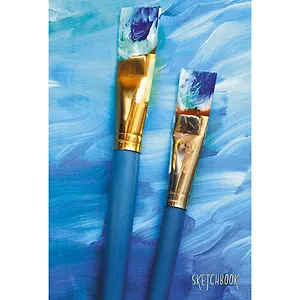 Скетчбук А5+ (167*246) 80л нелинованный Магия цвета твердая обложка Т5804629