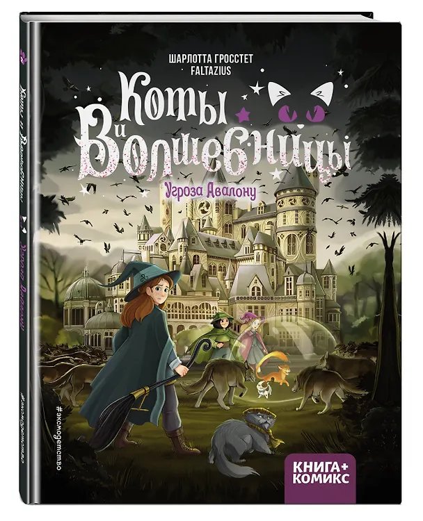Книга Коты и волшебницы. Том 2. Угроза Авалону (Шарлотта Гроссет) — 4