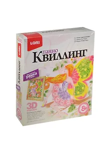 Набор для творчества LORI Квиллинг. Панно "Цветочная фея" Квл-019