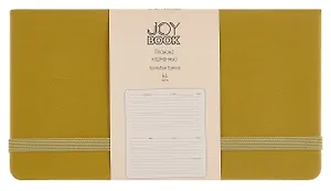 Планинг недат. 64л "Joy Book" фисташковый мусс, карманный, иск.кожа 7Б, скругл.углы, тонир.блок, резинка, офсет, ляссе