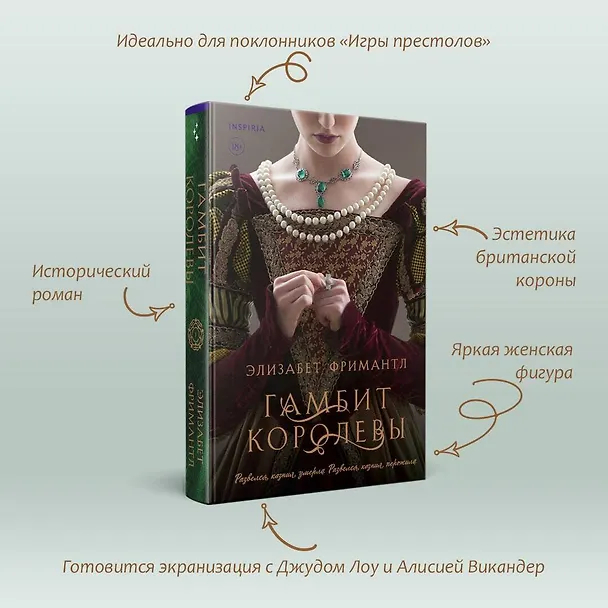 Книга Гамбит королевы (Элизабет Фримантл) — 6