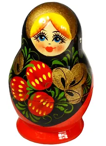 Матрешка 3 предм. "Узор", арт. С-4 (40)