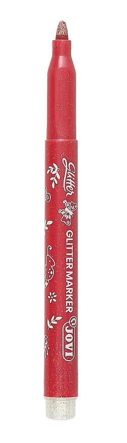 Фломастеры «Glitter» Carioca, 8 цветов, с блестками, смываемые 3050907 — 3
