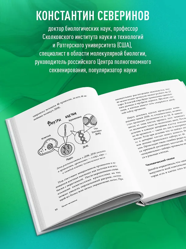 Книга Тайный язык жизни. Диалог с ученым о генах, геномах и наследственности (Константин Северинов) — 7