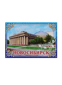 Магнит флюоресцентный Новосибирск (1306686)