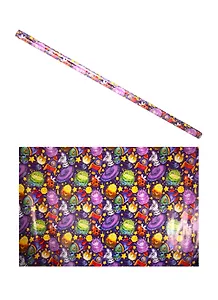 Бумага упаковочная 70*100 Инопланетяне мел., инд.уп.