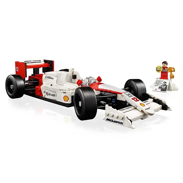 LEGO Icons: Гоночный автомобиль McLaren MP4/4 и Айртон Сенна, 693 детали (10330) 3139754 — 6