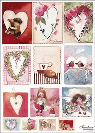 Скраб-карта Сладкая любовь А4 (sck284) 2342814