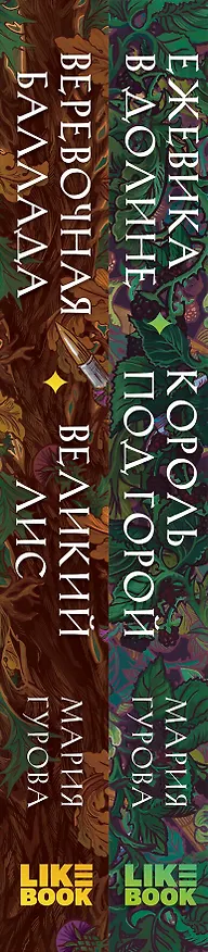 Книга Комплект Хиты молодежного фэнтези из двух книг: Ежевика в долине. Король под горой + Веревочная баллада. Великий Лис (Мария Гурова) — 3