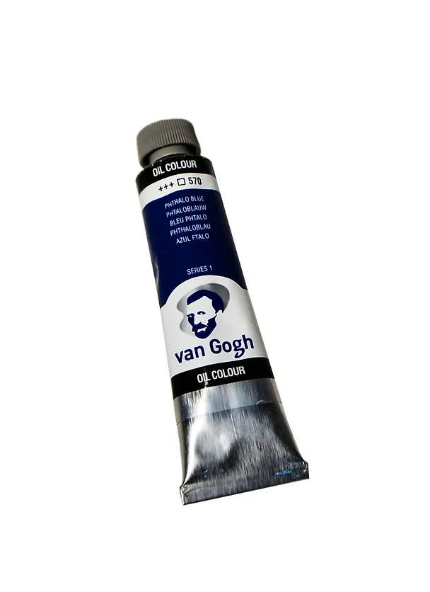 Краска масляная «VAN GOGH» оливково-зелёный, туба 40мл, Royal Talens 231001 — 1