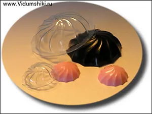 Пластиковая форма для мыла Безе